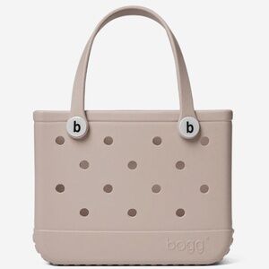 Bitty Bogg® Bag (smallest size) tote in Mushroom (taupe color) - Never Used!
